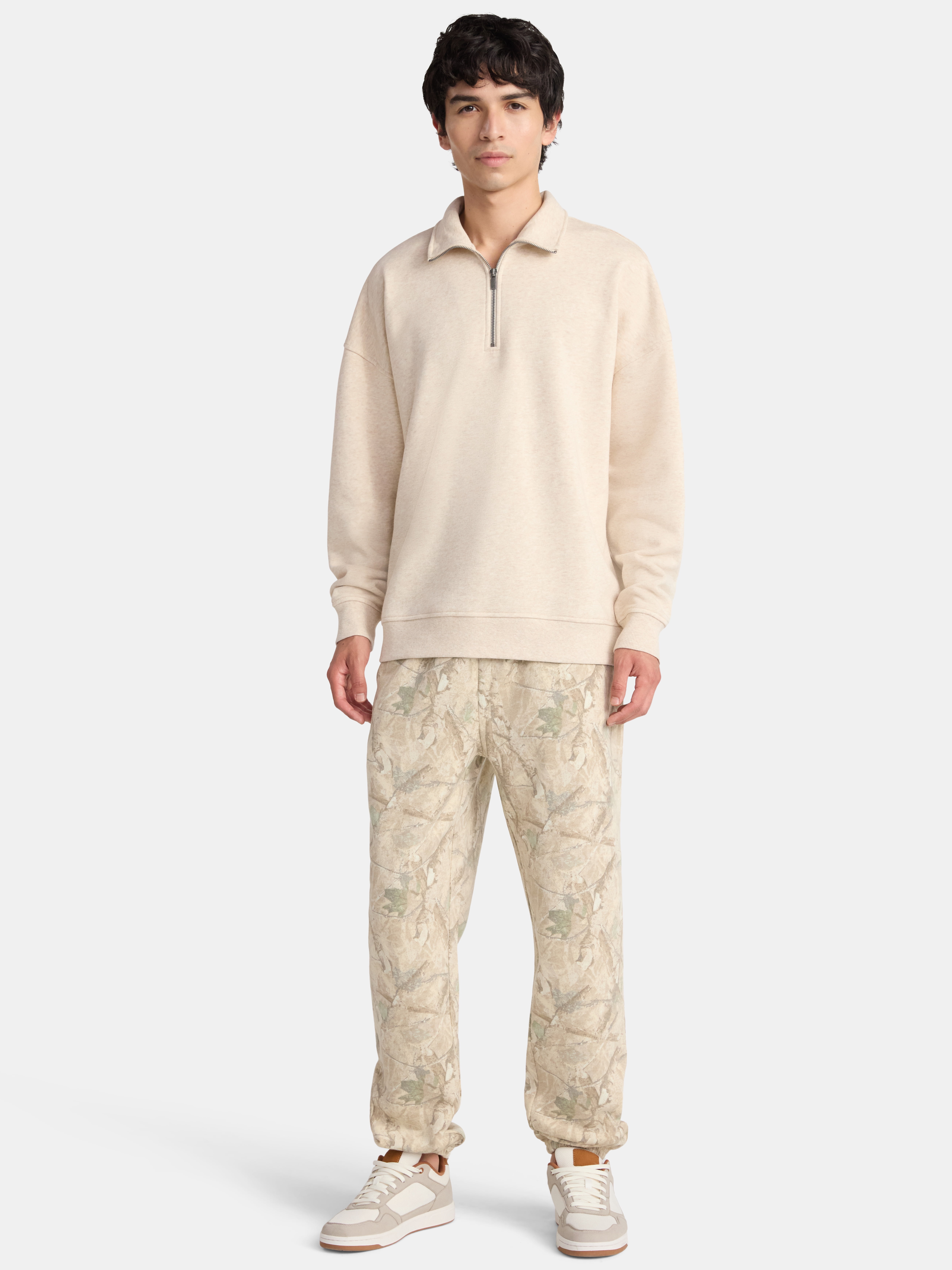 No Boundaries All Gender Soft Fleece Jogger Pants, 30" Inseam, Men's and Big Men's