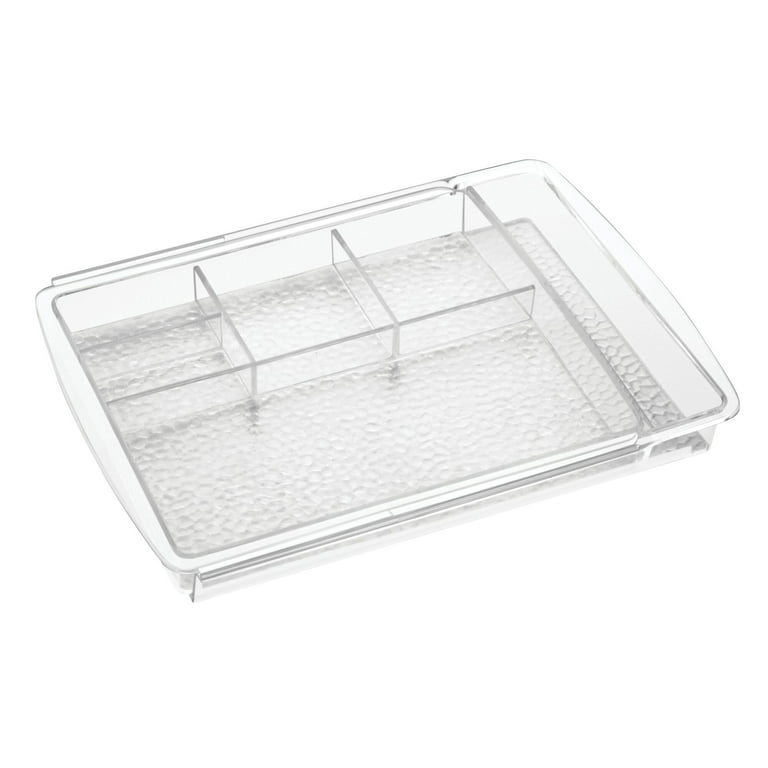 Mdesign Expandable Makeup Organizer Tray For Bathroom Drawers