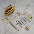 thumbnail image 3 of Tremolo Bridge System, Neck Lock Double Vibrato System Bridge Vibrato System Guitar Spring Stabilizer, Performance For Guitar Lovers Beginner Use Gold,Silver,Black, 3 of 8