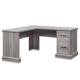 thumbnail image 7 of BELLEZE 60" L Shaped Home Office Desk with Storage Drawers - Kernville (Gray Wash), 7 of 7