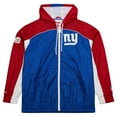 thumbnail image 2 of Men's Mitchell & Ness Royal/Red New York Giants Big Shot Premium Full-Zip Windbreaker, 2 of 3