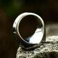 thumbnail image 2 of K-KED Vintage Three Cross Arrows Ring Stainless Steel Viking Hunting Biker Punk Ring-8, 2 of 6