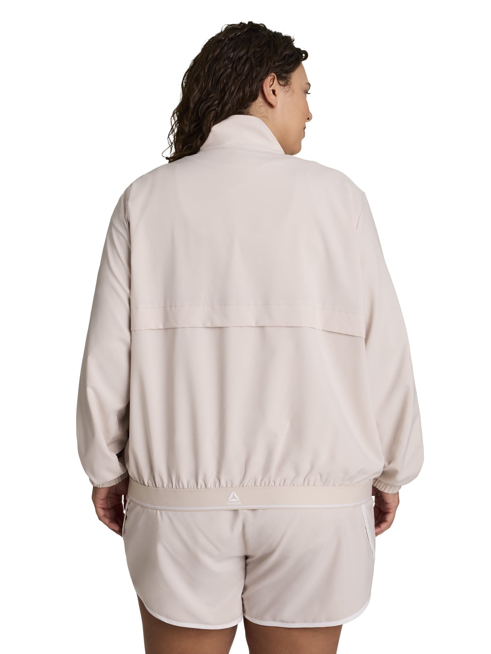 Reebok Women's and Women's Plus Courtside Full Zip Jacket, Sizes XS-4X