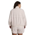 thumbnail image 2 of Reebok Women's and Women's Plus Courtside Full Zip Jacket, Sizes XS-4X, 2 of 8