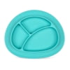 Nuby Sure Grip Silicone Miracle Mat Section Plate Aqua
