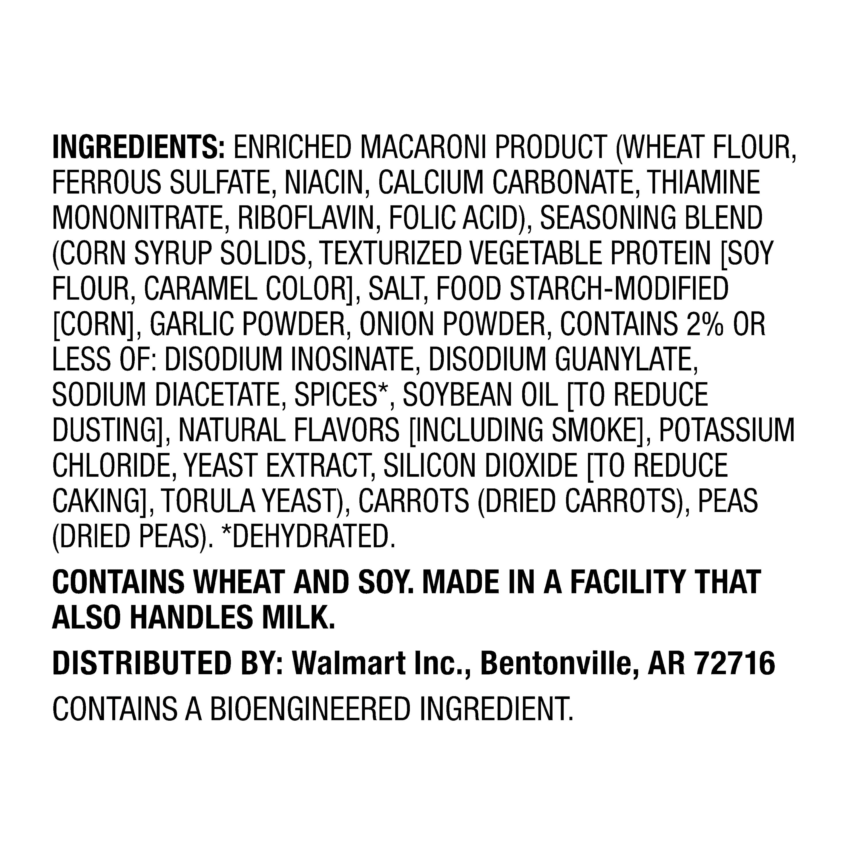 Great Value Ranch & Bacon Dry Pasta Salad, 7.5 oz (Shelf-Stable, Packaged Meal)