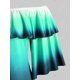 thumbnail image 3 of Abrir hombro volantes O Ring Ombre más tapa del tamaño Rosegal Camisetas tallas grandes, 3 of 5