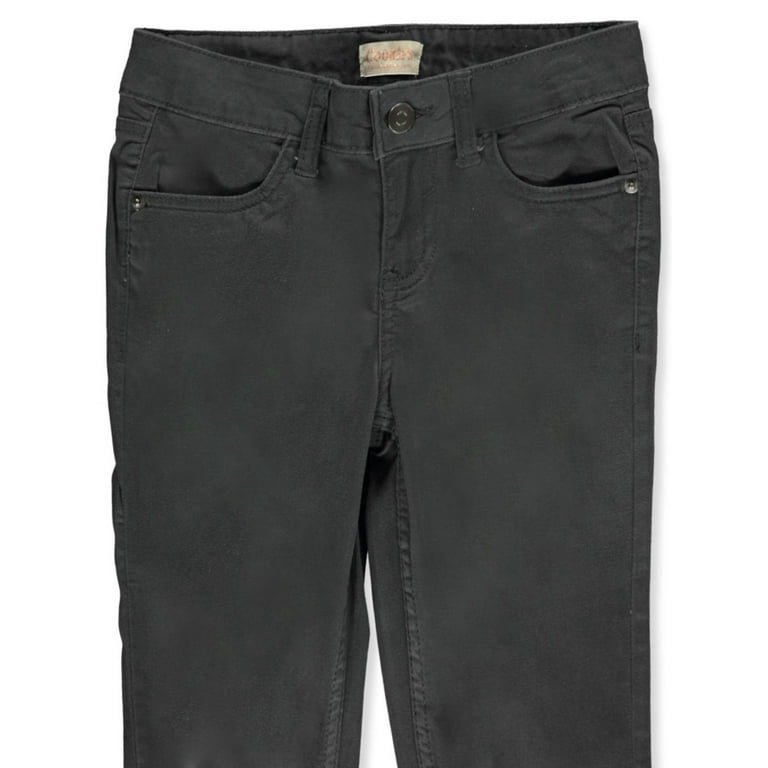Cookie s Girls Twill School Uniform Pants charcoal gray 12