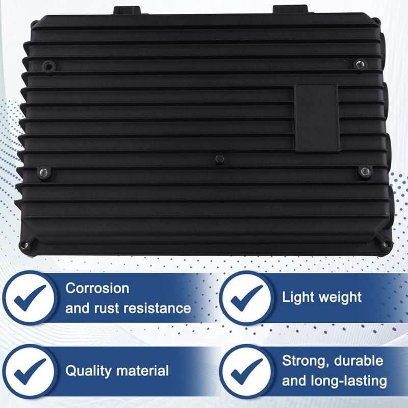 AP Bridge Amplifier Enclosure, Cast Aluminum Waterproof Box, Black, 260x167x68mm