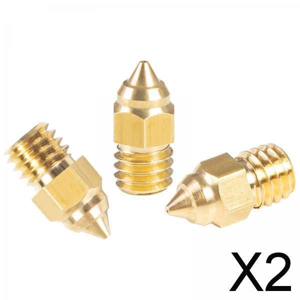 Boquillas para Impresora 3D Baoblaze Ender S V2 4mm 2 Piezas