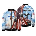 thumbnail image 3 of Chaqueta con estampado 3D de Jesucristo para hombre y mujer, moda urbana, informal, de manga larga, con diseños modernos, estilo Harajuku, ropa de gran tamaño para hombre, 6XL, 3 of 5