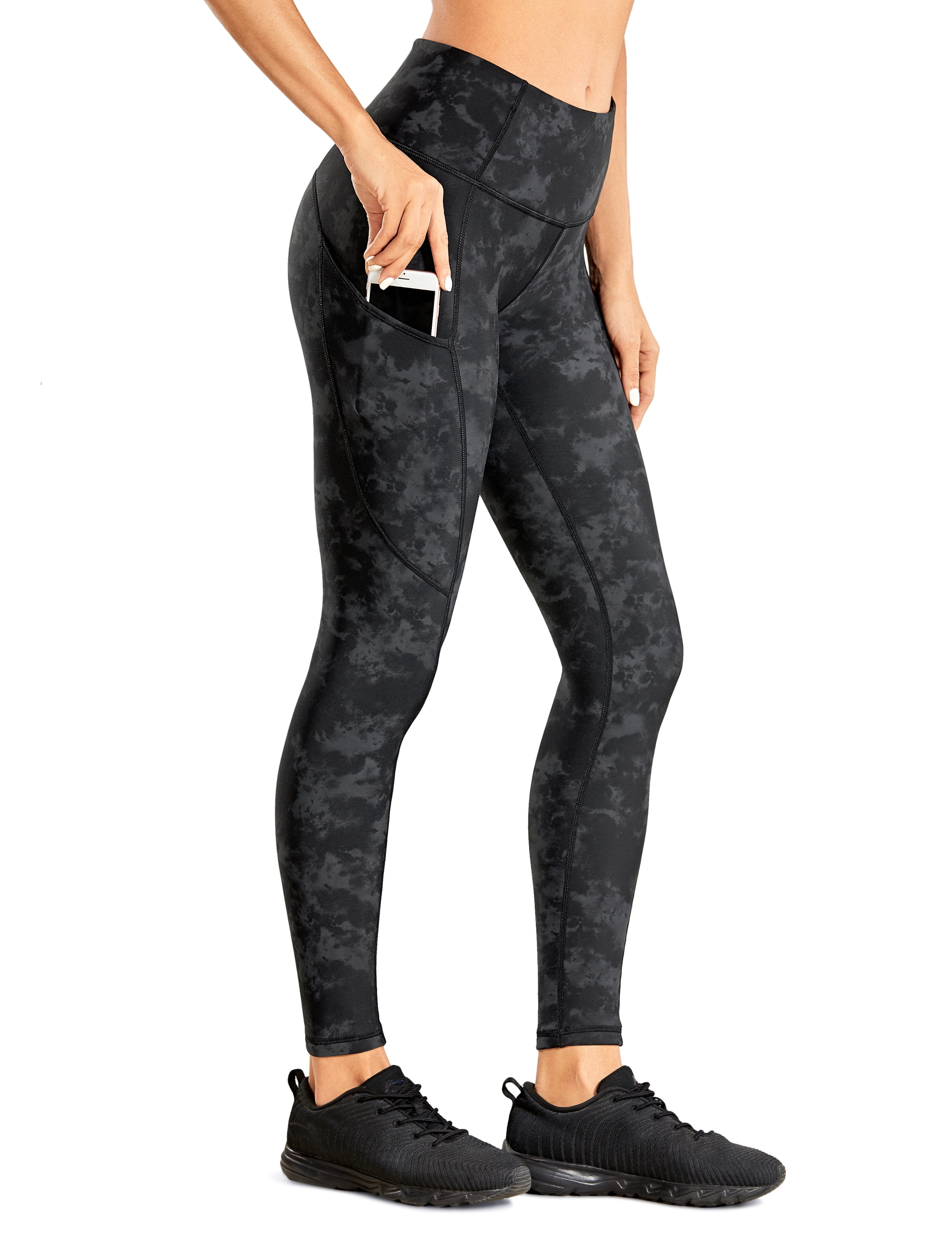 CRZ YOGA Thermal Fleece Lined Leggings 