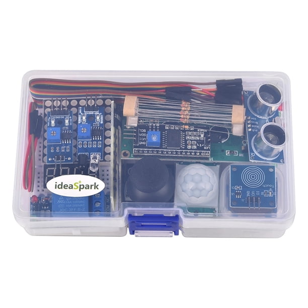 Pantalla Lcd Oled 1602 De 0,96 Pulgadas Kit de proyecto Servomotor de relé con pantalla LCD OLED 1602 de 0,96 pulgadas para proyectos de inicio