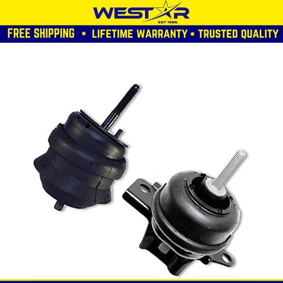 Fits 1998-2004 Cadillac Seville 4.6L Front Motor & Right Trans Mount 2pcs