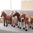 thumbnail image 2 of Cute Creative Cartoon Simulation Horse Plush Toy Doll Home Decoration Ornaments Children Kawaii Toy Boyfriend Birthday Gift, 2 of 4