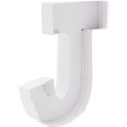 thumbnail image 1 of 8" Fillable Cardboard Letter Shaped Box Paper Mache Birthday Party Sweets Candy Tray (J), 1 of 4
