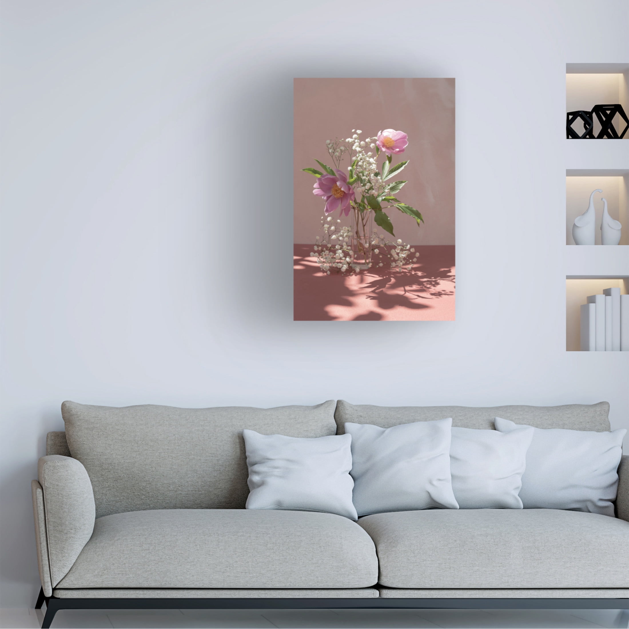Trademark Fine Art Donatella Basso  Light a shadow Canvas Wall Art