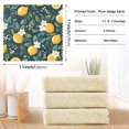 thumbnail image 6 of Yayeee 6 Pack Kitchen Dishcloths for Washing Dishes Soft Absorbent Microfiber Towels, Yellow Lemons, 6 of 9