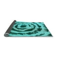 thumbnail image 2 of Ahgly Company Indoor Square Abstract Light Blue Modern Area Rugs, 5' Square, 2 of 4
