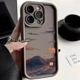 thumbnail image 2 of Funda de teléfono para iPhone 16 15 14 13 12 11 Pro Max XS XR X 12 7 8 Plus Funda Paisaje Montaña Nube Silicona Funda a prueba de golpes, 2 of 5