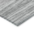 thumbnail image 4 of Addison Rugs Chantille Indoor/Outdoor Transitional Stripes Gray Washable Rectangle Rug, 1'8" x 2'6", 4 of 6