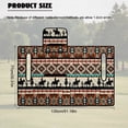 thumbnail image 7 of Uorisanigo Golf Cart Seat Covers Anti-Slip Western Horse Aztec Golf Cart Seat Towel Blanket for EZGO, Club Car and More 2-Seat Carts, Thick and Dustproof Golf Cart Accessories, 7 of 7