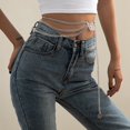 thumbnail image 3 of Butterfly Pants Chain Vintage Punk Hip Pop Multilayer Waist Chain Belt Chain, 3 of 10