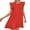 Red, variant on USSUMA Dresses for Women 2025 Casual Spring Womens Dresses Sleeveless Crew Neck Casual Solid Color Ruffle Loose Fit Maxi Dress Casual Skirts Comfortable Skirt Climbing Black Dress Size-M