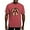 Crimson Red, variant on - GI Joe Adventure Team Logo T Shirt - Mens Comfort Colors Shirt