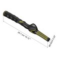 thumbnail image 2 of Unique Bargains Right Hand Teaching Practice Swing Aid Golf Club Training Grip Black Yellow 2 Pack, 2 of 6