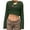 Army Green, variant on JULMCOMO Crochet Beach Cover Ups for Women Hollow Out Mesh Knit Summer Crop Tops Long Sleeve Cutout Bikini Cover Ups for Swimwear Beige M