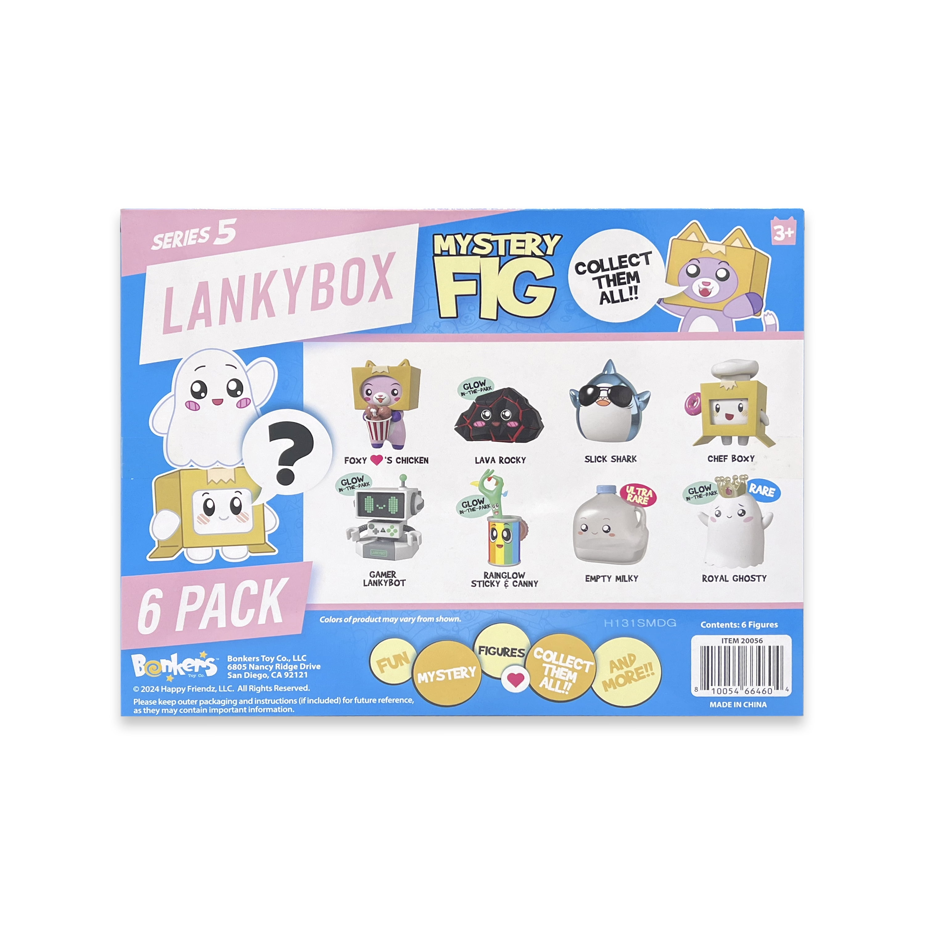 LankyBox Brand Mini Mystery Figures – Series 5, Collectible Mini Figures, All-New Collectibles, Officially Licensed LankyBox Merch
