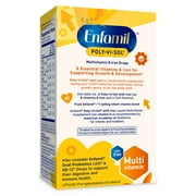 Enfamil Poly-Vi-Sol Liquid Multivitamin and Iron Supplement for Infants and Toddlers - 50 ml Dropper Bottle