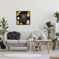 thumbnail image 2 of Stupell Bee Kind Honeycomb Pattern Animals & Insects Painting Black Framed Art Print Wall Art, 2 of 7