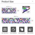 thumbnail image 3 of Yayeee Faucet Mat for Kitchen Sink 14.7" Diatomite Long Splash Guard Pad, Green Wavy Plaid, 2 Pack, 3 of 7