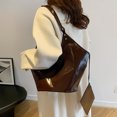 thumbnail image 3 of Bolso Superior Gran Tamaño para Mujer Mujeres PU Cierre Cuero Puestas, 3 of 9
