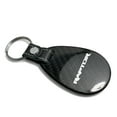 thumbnail image 2 of iPick Image for Ford F-150 Raptor Real Black Carbon Fiber with Leather Strap Large Tear Drop Key Chain, Official Licensed, 2 of 5