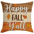 thumbnail image 2 of InsCrazy Autumn Pumpkin Throw Pillow Covers 18x18 Maple Leaves Couch Pillow Cases Thanksgiving Cushion Covers for Home Outdoor Sofa Decor (1Pcs), 2 of 6