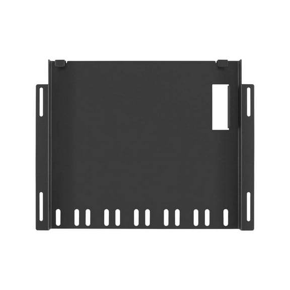 Belkin - Mounting component (desk mount) - rugged aluminum - black - under-the-desk - TAA Compliant