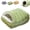 Green and White, variant on Cat Burrow Bed, Warm Pet Sleeping Cave Sack, Cozy Winter Bed for Cats, Indoor Home, Travel and Camping Use,Blue