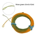 thumbnail image 1 of Weight Forward Floating With Welded Loops Double Color Fly Fishing Line Weight Fly Line NEW GreenGold 3F, 1 of 4