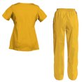 thumbnail image 2 of Women's Scrubs Set Scrub Top and Pants Scrubs Set, 2 of 3