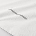 thumbnail image 5 of Men's Quick Dry T-Shirt Nylon Spandex Blend | Athletic Short Sleeve Tee Crewneck | Breathable Moisture Wicking UPF | Running Gym Workout Training | Comfort Fit | Zenithor,White L, 5 of 9