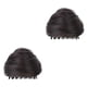 thumbnail image 3 of Moños espaciales: accesorios para el cabello fáciles de usar y elegantes para fiestas. Marrón Negro, 3 of 9