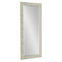 Kate and Laurel Coolidge Modern Panel Wall Mirror, 18.25 x 50.25, Gold, Chic Full Length Rectangle Mirror for Wall