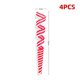 thumbnail image 3 of 4pcs Candy Cane Christmas Tree Pendant Decor Red White Candy Lollipop Home Hanging Ornaments Xmas Gift Children's Toys Navidad, 3 of 5
