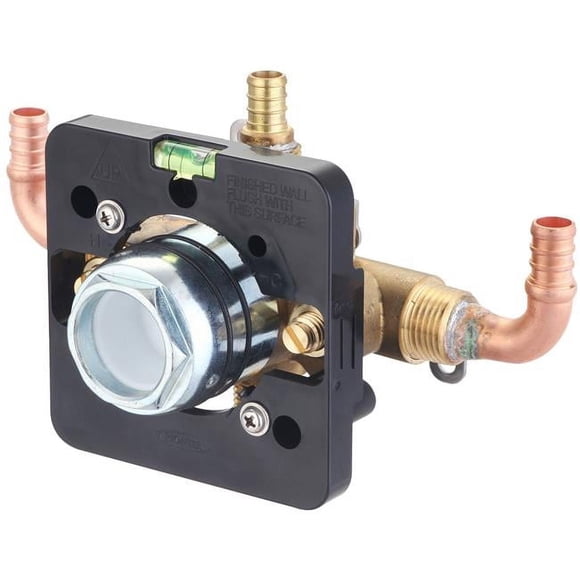 Olympia V-2301B Single Handle Tub & Shower Pressure Balancing Valve, Rough Brass