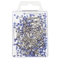 thumbnail image 1 of Bamboohart 200 Pcs Sewing Pin Needles Cutting Positioning Pin Man 3.50X0.20X0.20CM Blue, 1 of 8