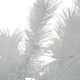 thumbnail image 6 of 9' x 14" Pre-Lit White Alaskan Pine Artificial Christmas Garland Warm White LED Lights, 6 of 7