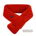 thumbnail image 3 of skpabo Heated Scarf for Women Men USB Heated Scarf with Power Bank Ladies Winter Fleece Scarf with Heating Pad Unisex Rechargeable Heated Neck Scarf Heating Scarf Washable, 3 of 5
